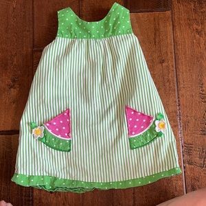 Peaches and cream watermelon dress